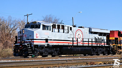 KCS 4859 "Safety Starts Here Locomotive"